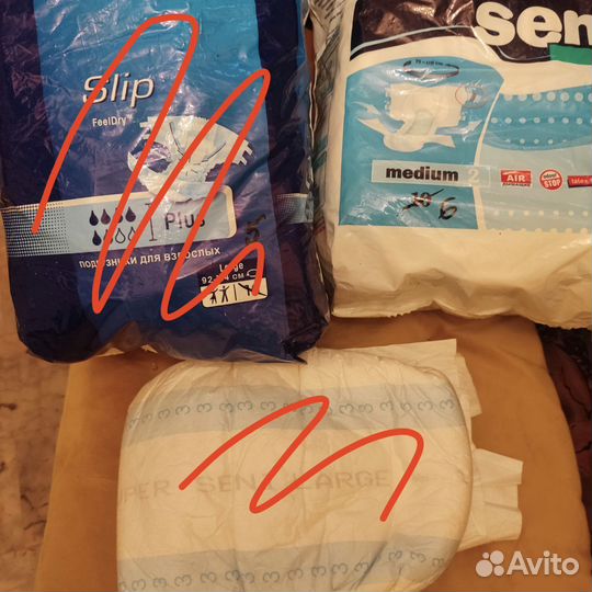 Памперсы для взрослых seni и tena