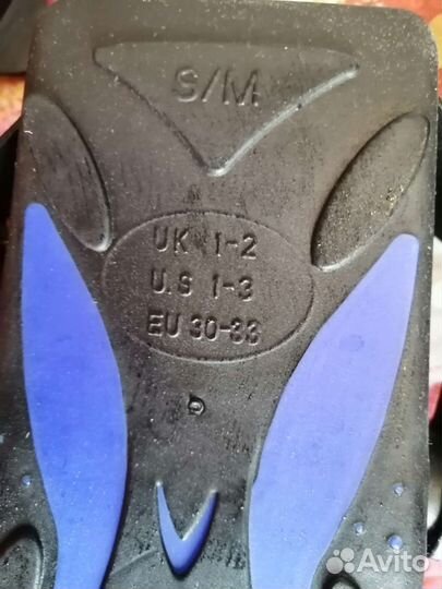 Ласты для плавания детские