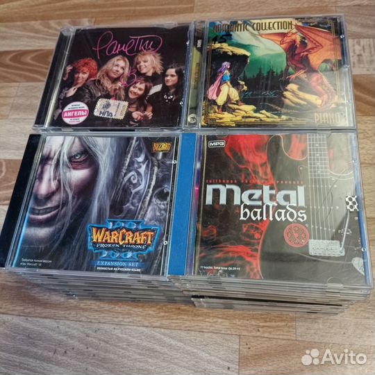 Коробки под CD, DVD, MP3 диски