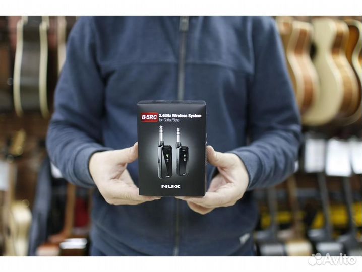 Nux B-5RC беспроводной гитарный передатчик