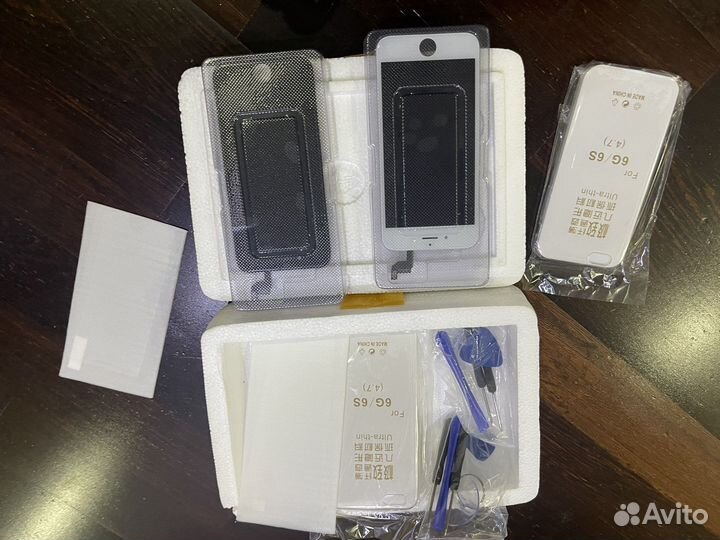 Экран на телефон iPhone 6S (белый) новый