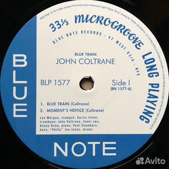 Виниловая пластинка Coltrane, John, Blue Train