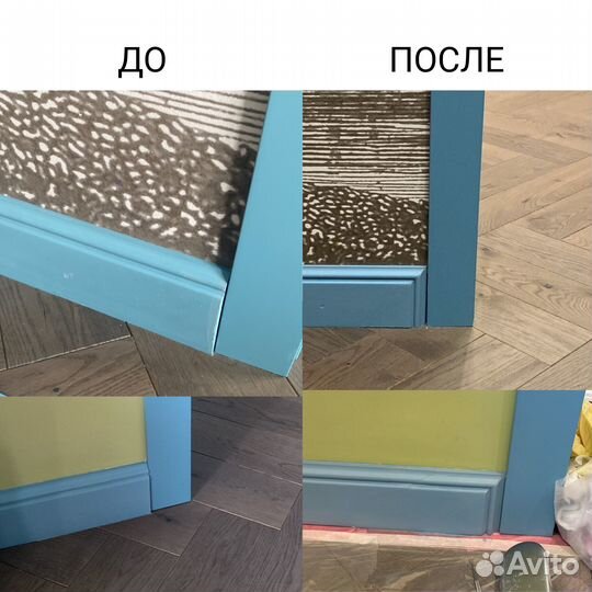 Реставрация мебели, дверей, напольных покрытий, ме