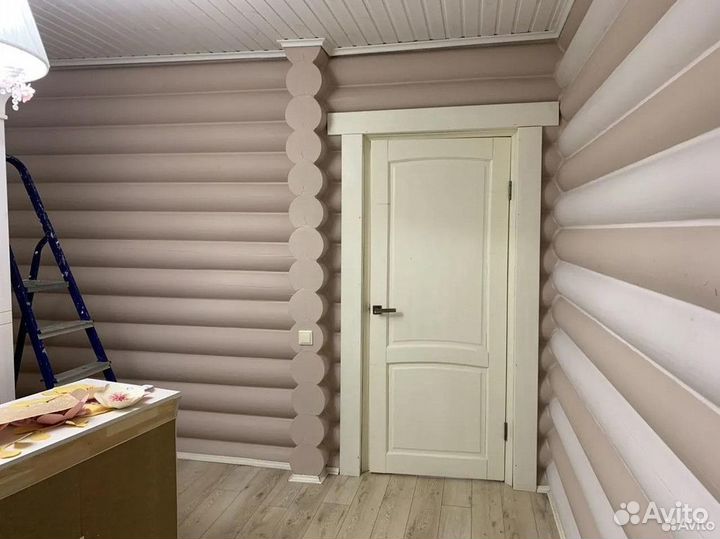 Покраска деревянных домов