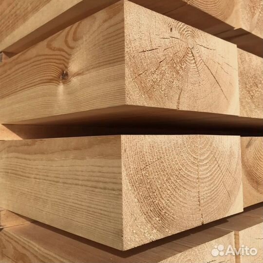 Брус 100х200х6000мм лиственница, гарантия качества