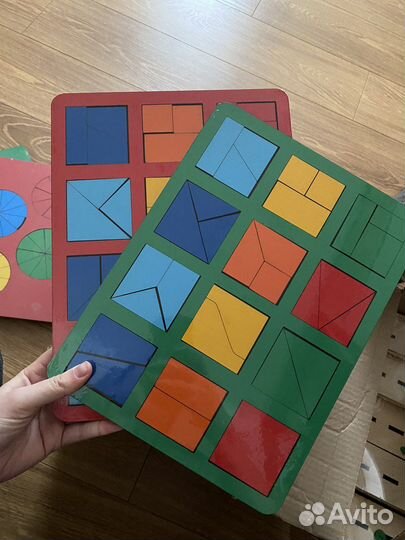 Развивающие деревянные игрушки