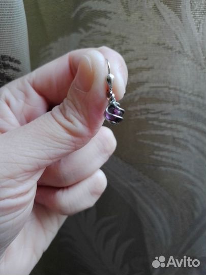 Серебряные серьги