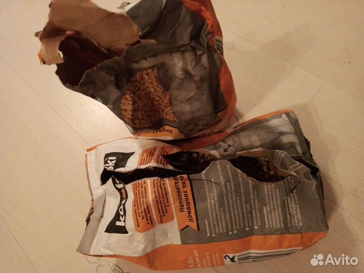 Древесный наполнитель для кошек