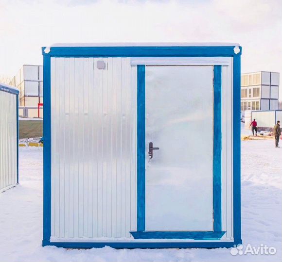 Блок контейнер 6*2,4м для строителей