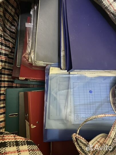 Папки офисные бу