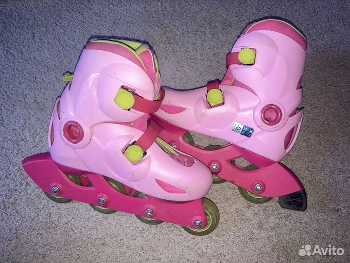 Детские ролики и защита