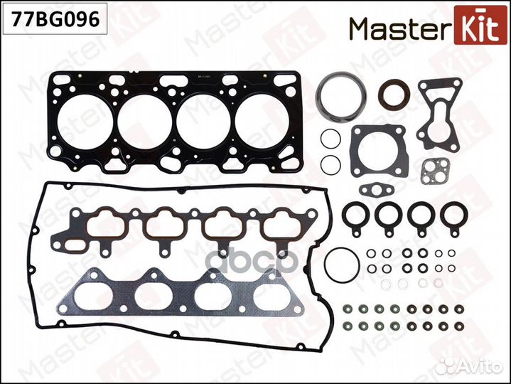 Комплект прокладок верхний 77BG096 MasterKit