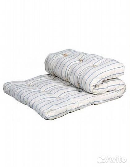 Матрас детский пружинный ватный