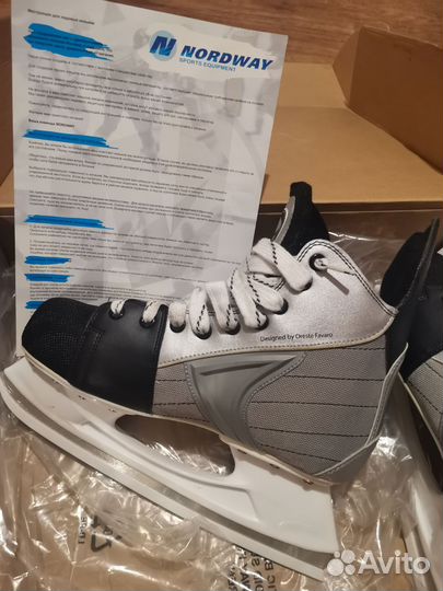 Коньки хоккейные nordway 43 размер