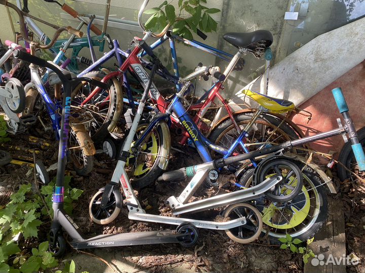 Велосипеды бу и самокаты бу детские