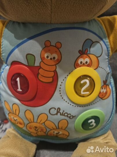 Игрушка мягкая Chicco Говорящий мишка