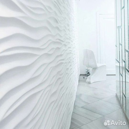 3D панели из гипса