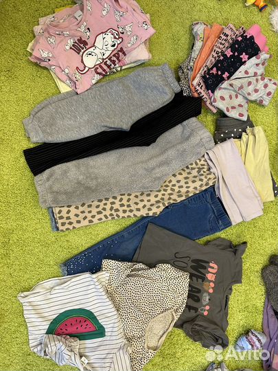 Детские вещи пакетом для девочек от 2 до 4 лет