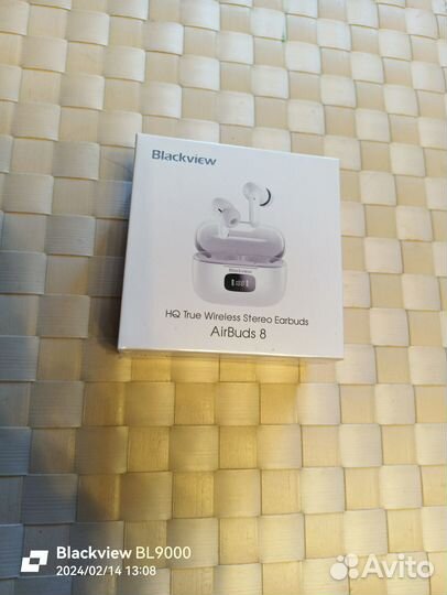 Продаю беспроводные наушники Blackview AirBuds 8