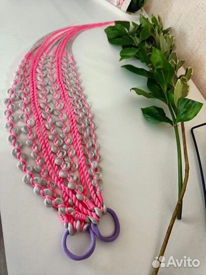 Косички на резинке