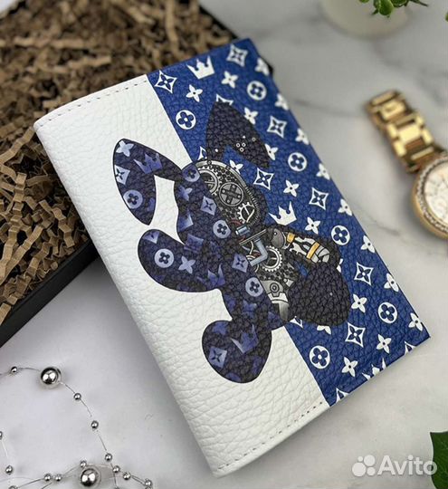 Обложка для паспорта натуральная кожа