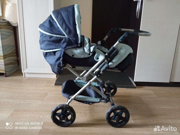 Коляска 2 в 1 (для куклы)