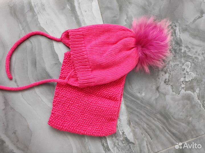 Комплект шапка и снуд 48 50