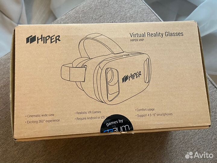 Очки виртуальной реальности hyper