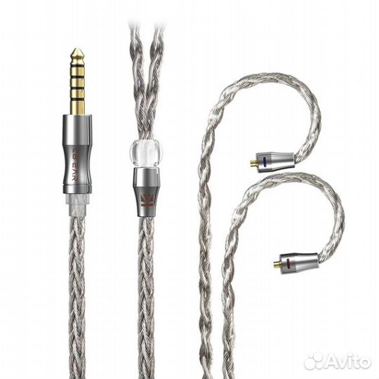 Kbear 8-жильный графеновый кабель mmcx 4.4mm