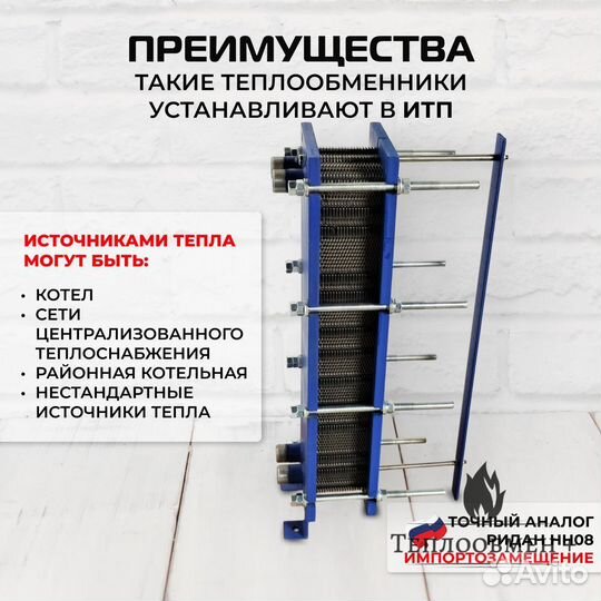 Теплообменник котла SN08-40 для 1420 м2 142кВт