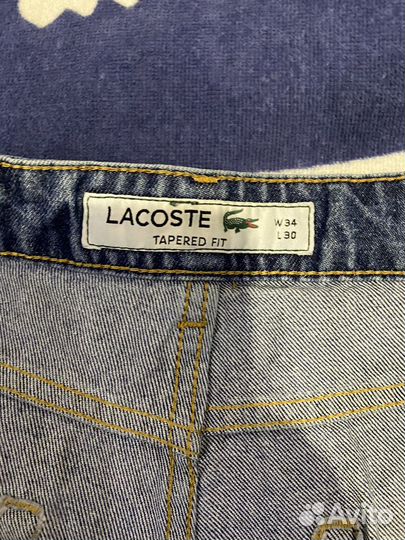 Джинсы lacoste оригинал