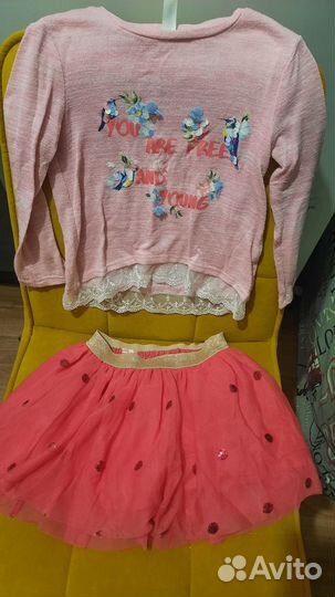 Вещи пакетом на девочку 104