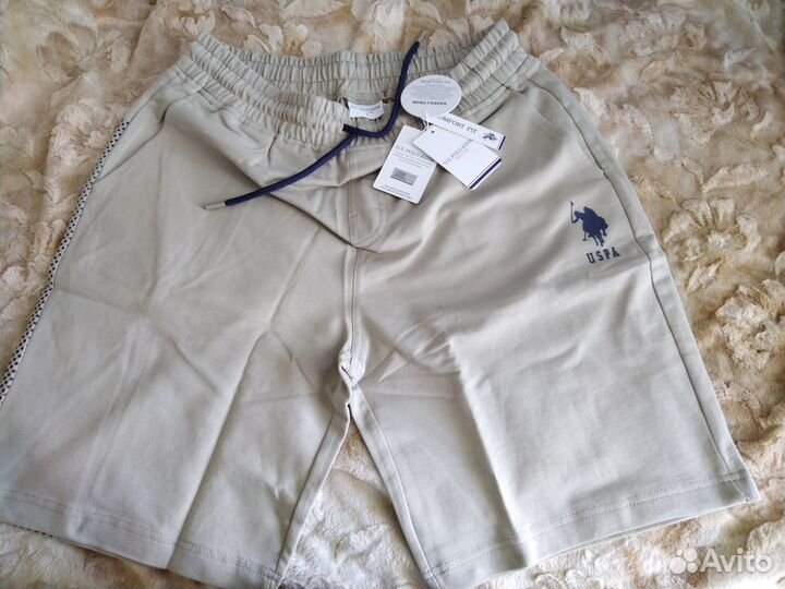 Шорты US polo assn хлопок и плавательные 46-48/50