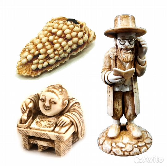 Нэцкэ, окимоно и миниатюры