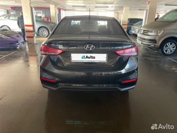 Hyundai Solaris 1.4 AT, 2018, 78 000 км