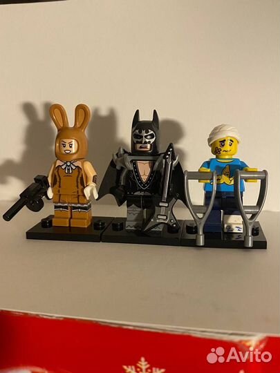 Lego minifigures coltlbm-2, coltlbm17, col15-4