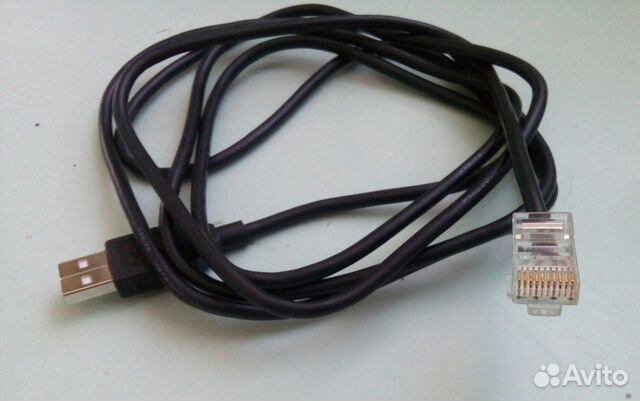 Переходник USB-патч-корд для подключения интернета