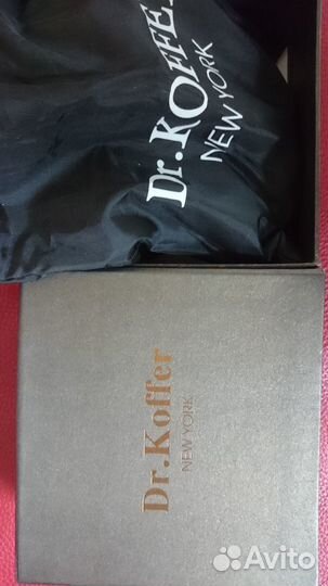 Мужской кожаный ремень Dr.Koffer