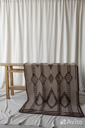 Вязаный ковер