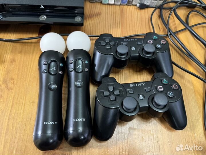 Игровая приставка ps3 с играми
