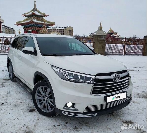 Toyota Highlander 3.5 AT, 2014, 190 000 км