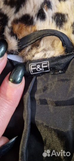 Искусственная леопардовая шуба