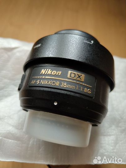 Объектив nikon dx af-s nikkor 35mm