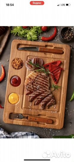 Менажница из дерева