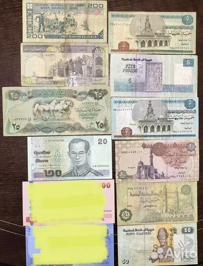 Банкноты разных стран