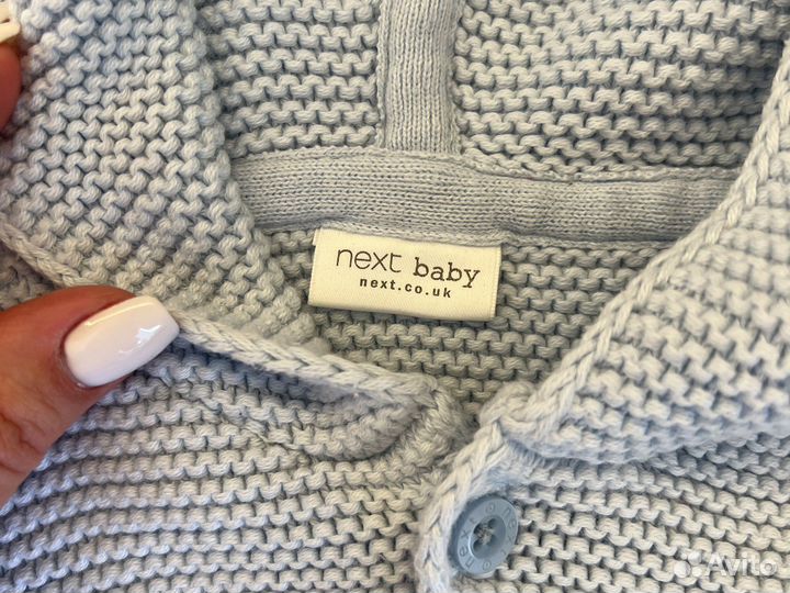 Кофта детская 0-3мес на выписку