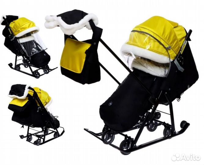 Коляска санки