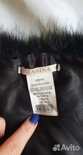 Шарф меховой под черную лису