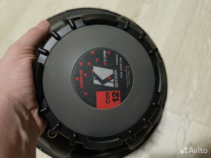 Сабвуфер kicker cvr12