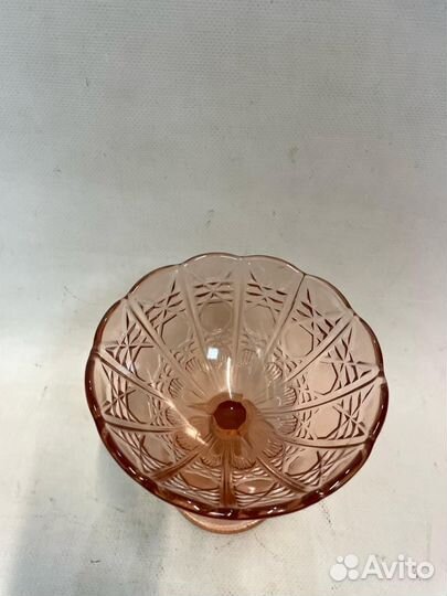 Ваза для фруктов на ножке СССР